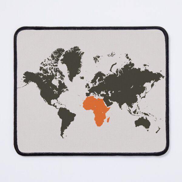 Item preview, world map, Africa designed and sold by kim tang.