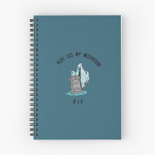 Item preview, Here Lies My Motivation designed and sold by designsbykaitb.