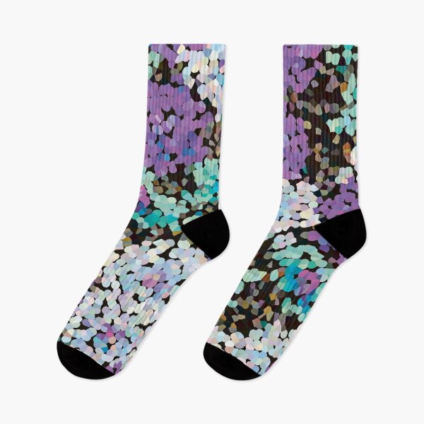 Aperçu de l'œuvre Fleurs de cristal violet créée et vendue par Yolanda Designs.
