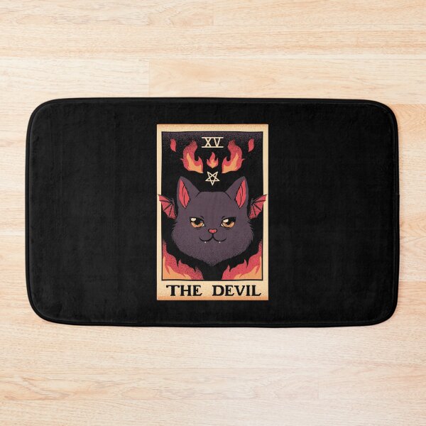 Item preview, The Devil Cat Tarot Card designed and sold by Tobe Fonseca®.