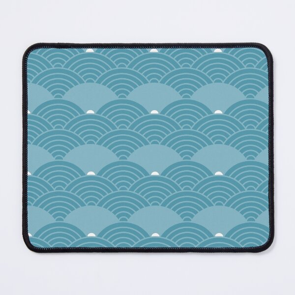 Item preview, Blue Waves Kimono Japanese Pattern Wagara  designed and sold by ViewerEqualsPhoton.
