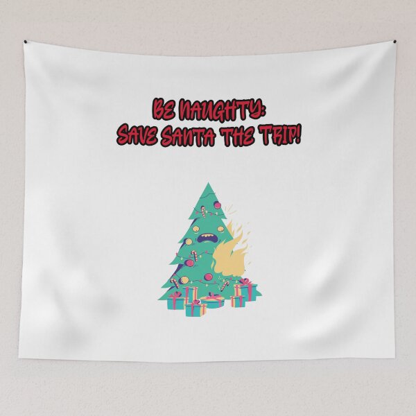 Item preview, Be naughty: save Santa the trip designed and sold by Mechanical-Artt.