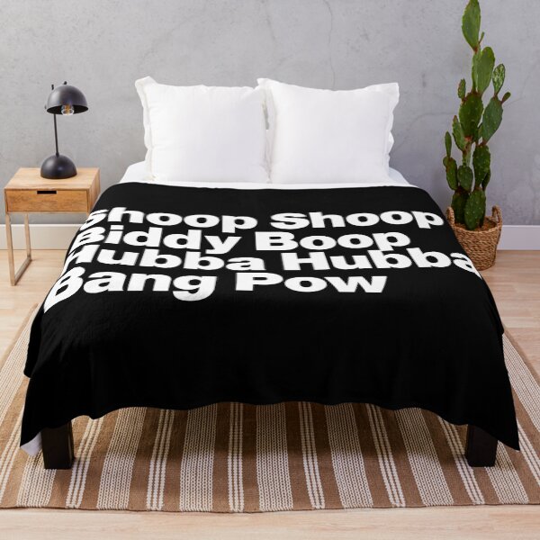 Item preview, Shoop Shoop Biddy Boop Hubba Hubba Bang Pow (white) designed and sold by dudethecreator.