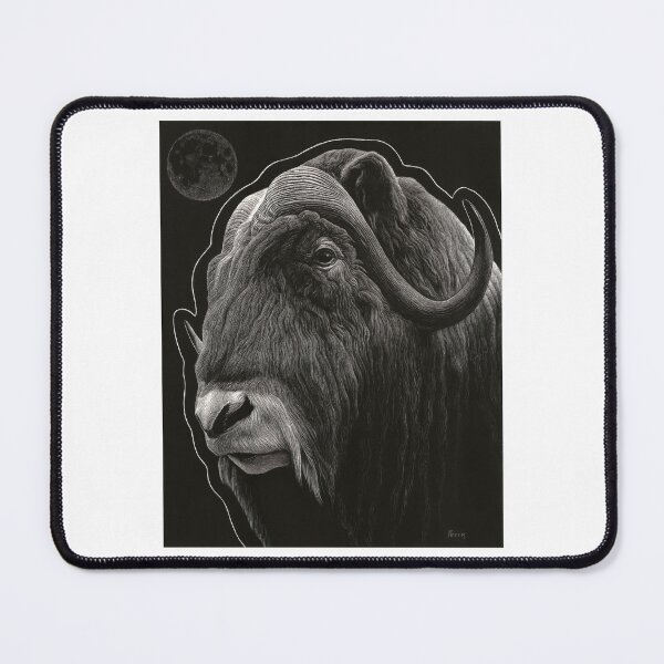 Item preview, Musk Ox and Moon designed and sold by Nathan Perry.