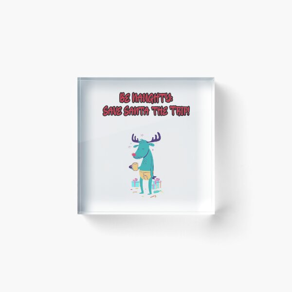 Item preview, Be naughty: save Santa the trip designed and sold by Mechanical-Artt.