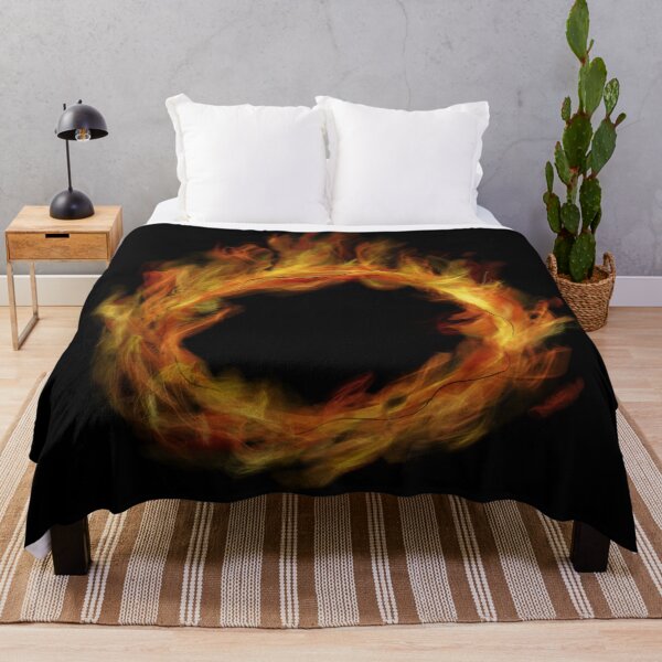 Item preview, Circle Of Fire, Flames, Fire, Yellow Flames, A Ring of Flames designed and sold by Ruby Jackson.