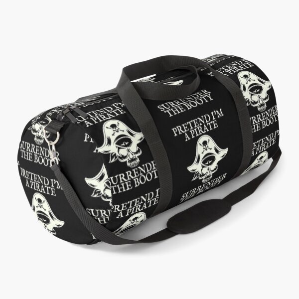 Item preview, Pretend I'm a pirate, surrender the booty, Funny Halloween designed and sold by Auntieck.
