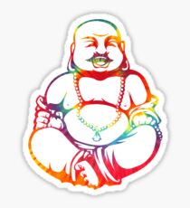 Pegatina Tie-Dye Buddha