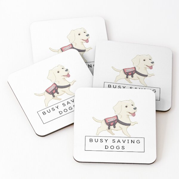 Item preview, Too Busy Saving Dogs designed and sold by Wachi-A.