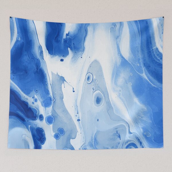 Item preview, Abstract Marble Blue Texture designed and sold by Alarasboy.