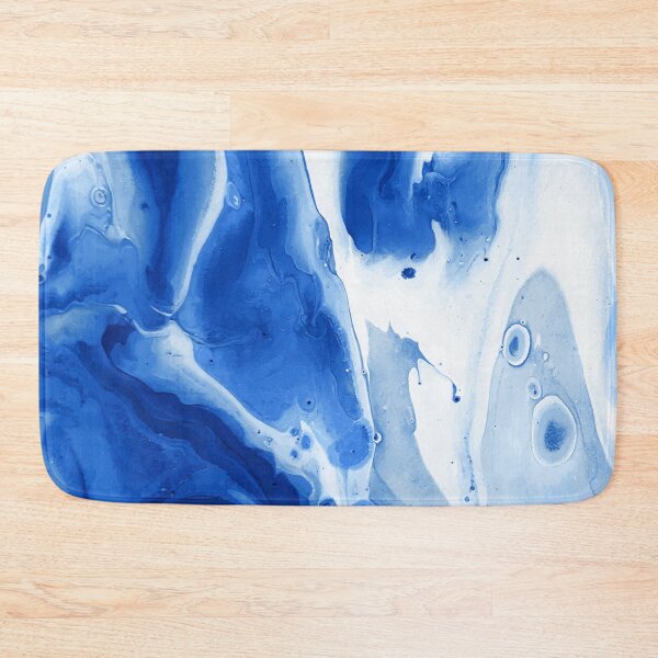Item preview, Abstract Marble Blue Texture designed and sold by Alarasboy.