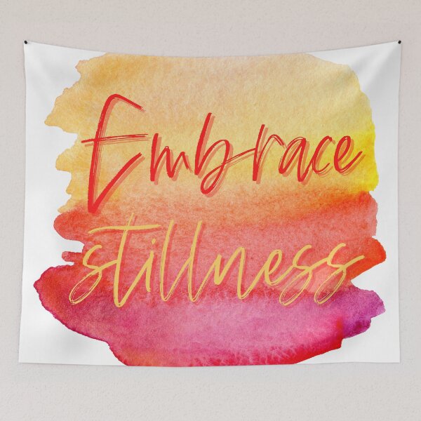 Item preview, Embrace stillness designed and sold by Willowandme.
