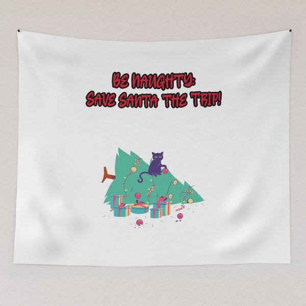 Item preview, Be naughty: save Santa the trip designed and sold by Mechanical-Artt.