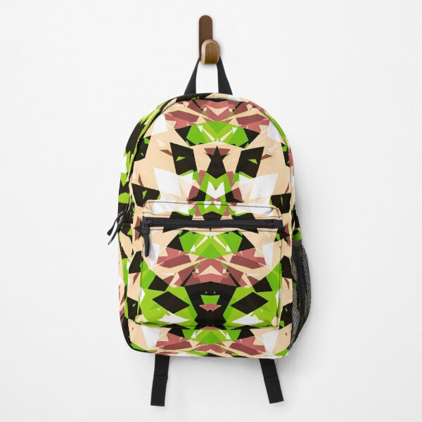 Item preview, Modern Autumn Fall Pink Brown Green Black Geometric Design Pattern designed and sold by PatternPerfect.