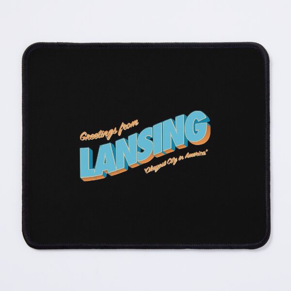 Item preview, Greetings From Lansing - Okayest City in America  designed and sold by BentlerAbidah.