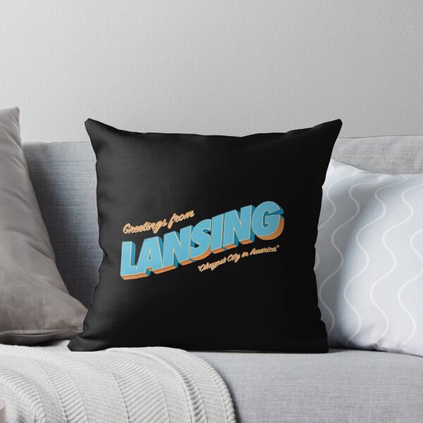 Item preview, Greetings From Lansing - Okayest City in America  designed and sold by BentlerAbidah.