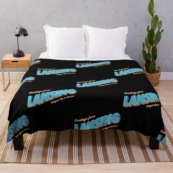 Item preview, Greetings From Lansing - Okayest City in America  designed and sold by BentlerAbidah.