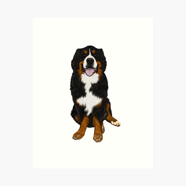 Item preview, Bernese Mountain Dog designed and sold by JennyfromthRock.