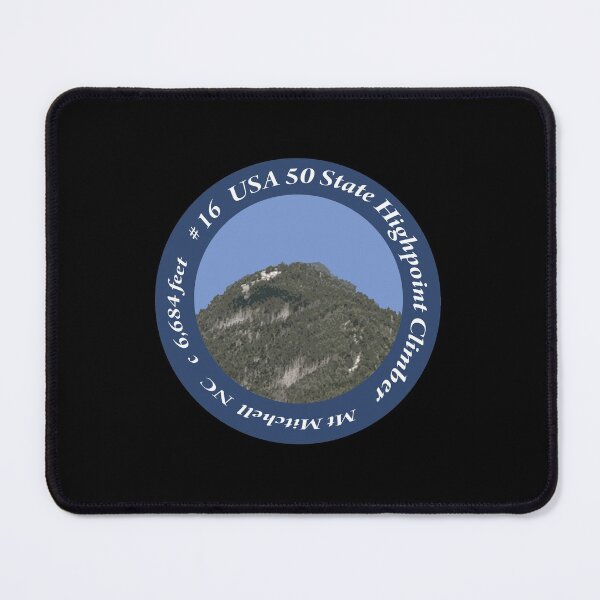 Item preview, Mt Mitchell NC 16 of 50 States Highpoint Climbers designed and sold by janraydesigns.