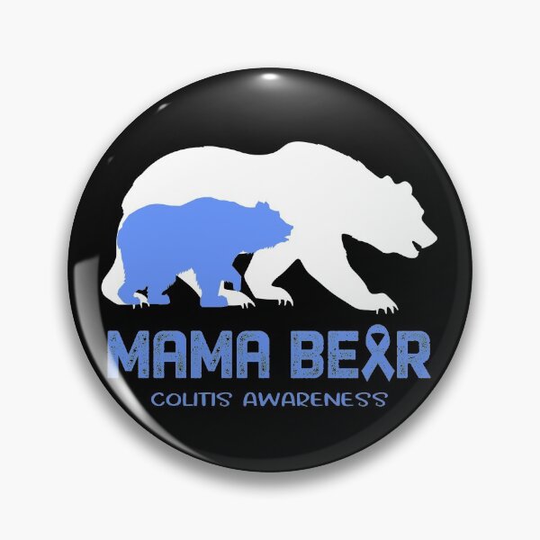Item preview, Colitis Awareness Mama Bear Support Colitis designed and sold by Victormoratalla.
