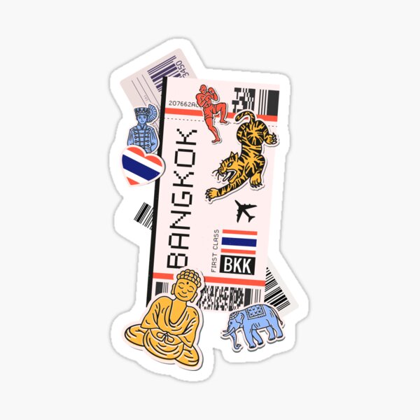 Item preview, Bangkok Thailand Special Case Design designed and sold by Klotho-Fashion.