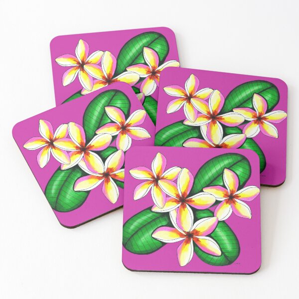 Item preview, Frangipanis designed and sold by Laural Retz.