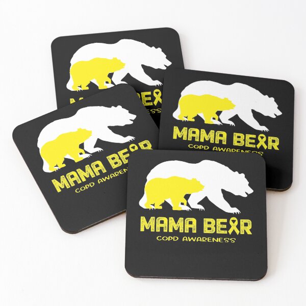 Item preview, COPD Awareness Mama Bear Support COPD designed and sold by Victormoratalla.