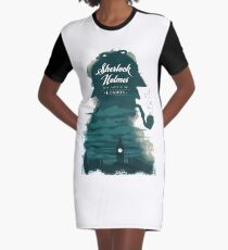 sherlock holmes Graphic T-Shirt Dress