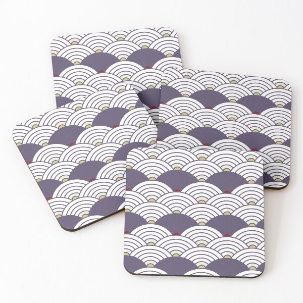 Item preview, Traditional Fans Kimono Japanese Pattern Wagara  designed and sold by ViewerEqualsPhoton.