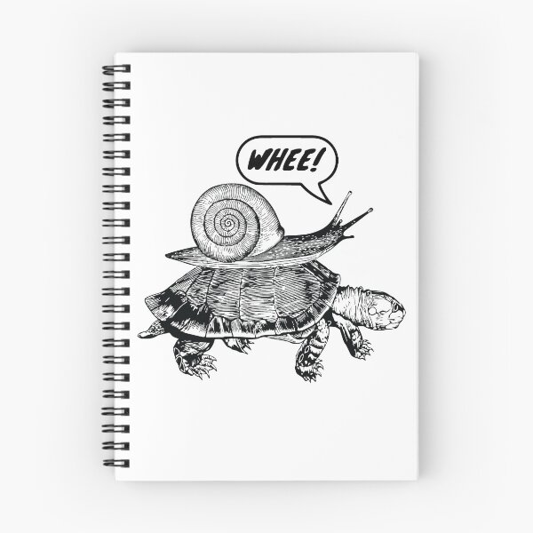 Item preview, Snail Riding Turtle says Whee!  Dad Joke designed and sold by DaddyHojo.