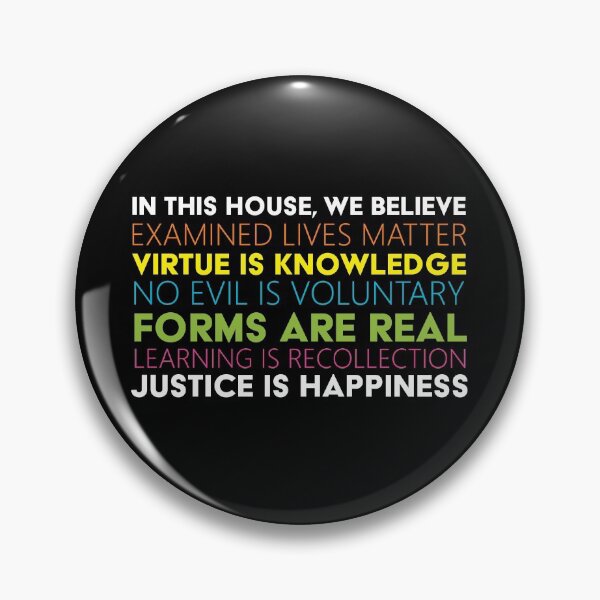 Item preview, "In This house" Platonist Version designed and sold by papistwhovian.