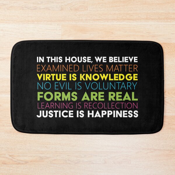 Item preview, "In This house" Platonist Version designed and sold by papistwhovian.