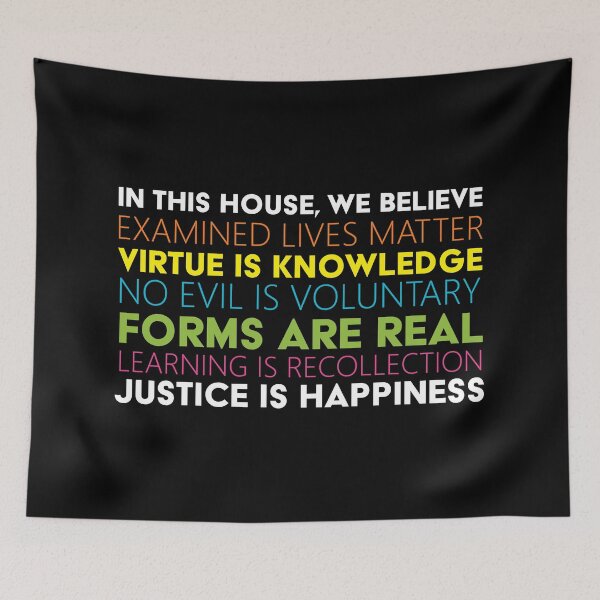 Item preview, "In This house" Platonist Version designed and sold by papistwhovian.