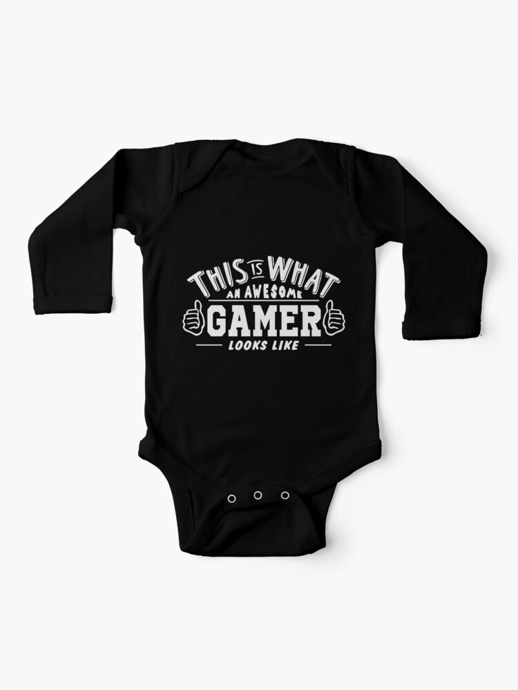 This Is What An Awesome One Year Old Looks Like Baby Bodysuit With Stickers Baby Boys Baby Sterlingretirement Com