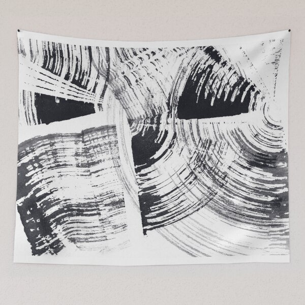 Item preview, ink explorations (166) - abstract black india ink painting designed and sold by expl-rations.