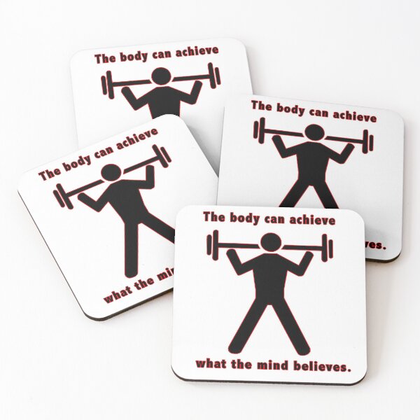 Item preview, Bodybuilding Motivation for mind belief designed and sold by janraydesigns.