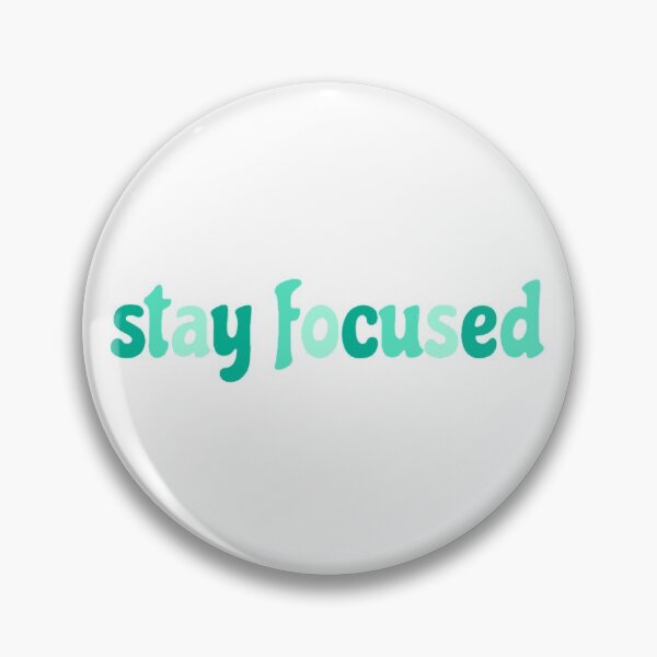 Item preview, Stay Focused Mint designed and sold by radiantdark.