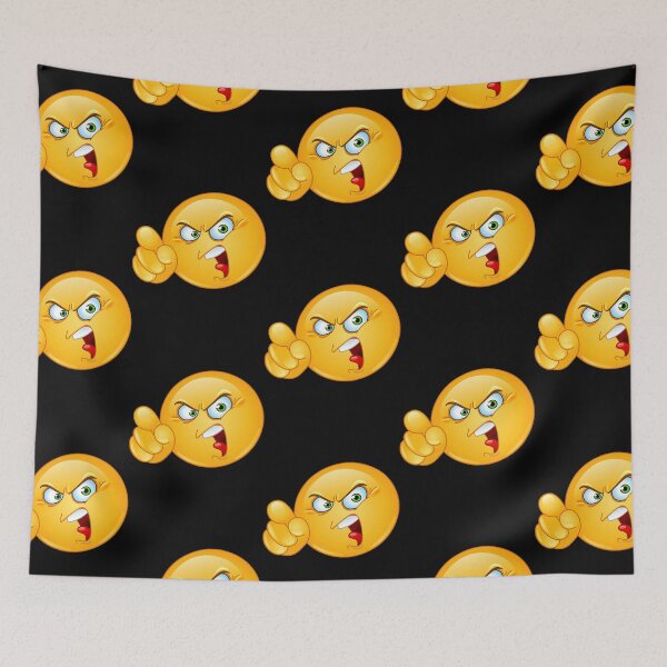 Item preview, Accusing Emoji Emoticon  designed and sold by werffMaurice.