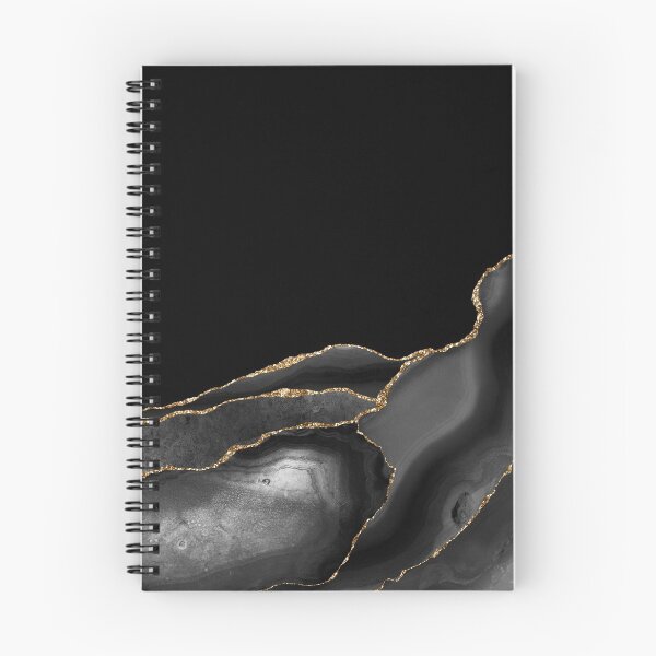 Artikelvorschau, Schwarzer Obsidian Schwarzer Onyx Gold Achat Kristall entworfen und verkauft von starchildesign.