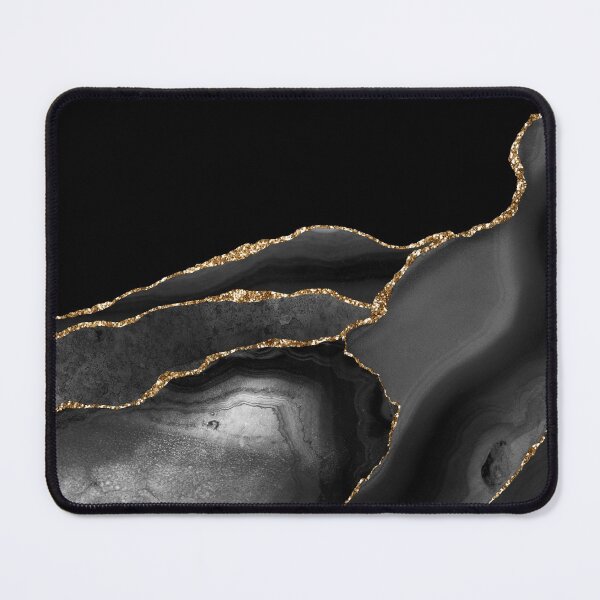 Item preview, Black Obsidian Black Onyx Gold Agate Crystal designed and sold by starchildesign.
