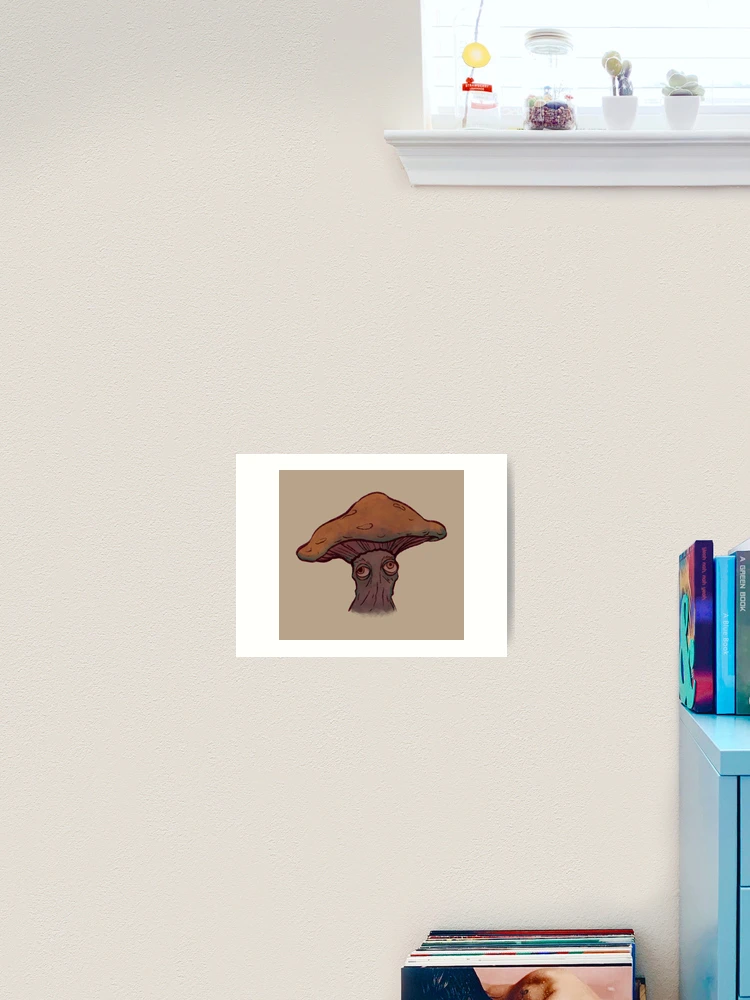 Thumbnail 2 von 3, Kunstdruck, Pilze (funky Kerl) designt und verkauft von gardengrease.