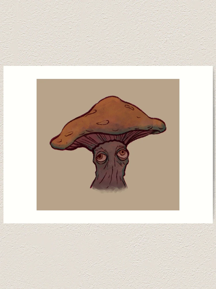 Thumbnail 1 von 3, Kunstdruck, Pilze (funky Kerl) designt und verkauft von gardengrease.