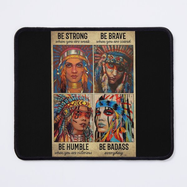 Item preview, Native american woman Be Brave when you are scared designed and sold by chinulove.
