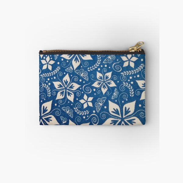 Item preview, Blue Flower Batik designed and sold by cbproduction.