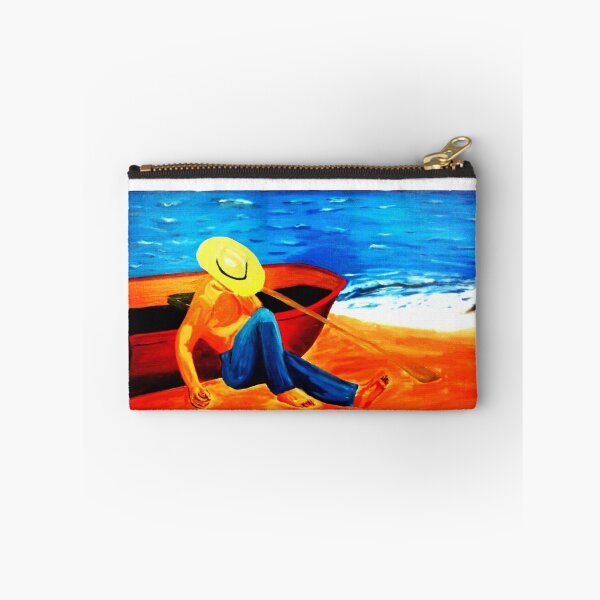 Item preview, The sleeping fisher on the beach 2 designed and sold by Klaus Engels.