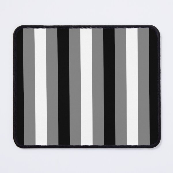 Item preview, Black, White and Gray Vertical Stripes designed and sold by starrylite.