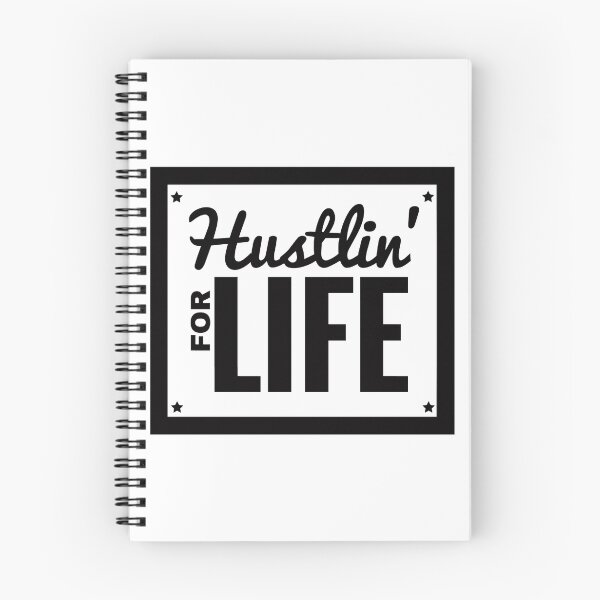 Artikelvorschau, Hustlin 'für das Leben entworfen und verkauft von Tee4Daily.
