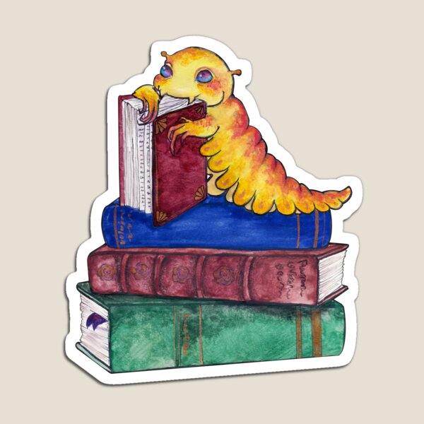 Devoured by Bookworms Magnet