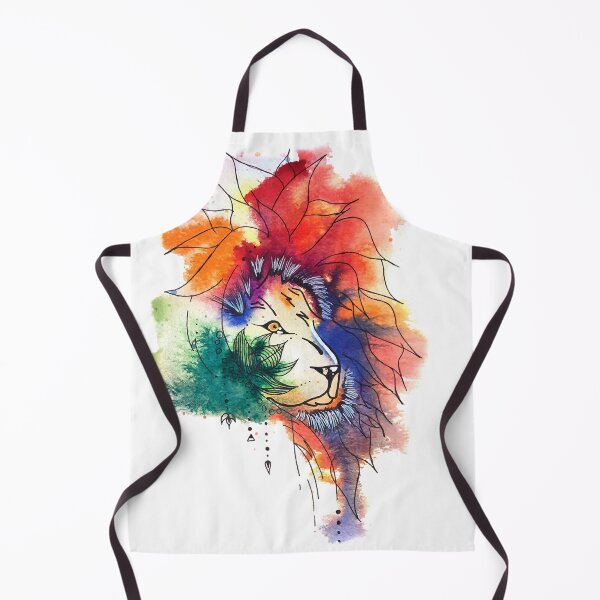 Item preview, Lion Aquarelle Julie Formation designed and sold by MaysenOclair.