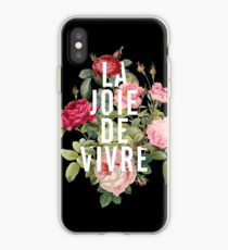 FLOWERS LA JOIE DE VIVRE iPhone Case